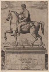 Marcus Aureliuksen ratsastuspatsas
