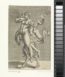 Satyr ja nymfi