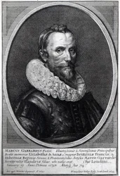 Omakuva, kaiverrus Wenceslaus Hollar, 1644