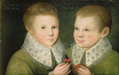Kahden veljen muotokuva, 1586