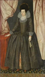 Naisen muotokuva, noin 1610 (öljy kankaalle)