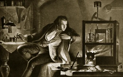James Watt and the Steam-Engine, kuvitus teoksesta "Hutchinson