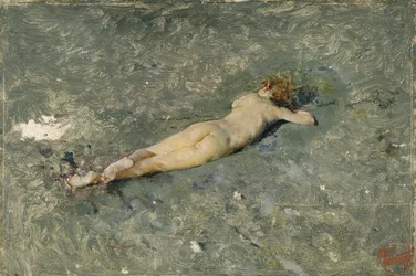 Alaston rannalla Porticissa, 1874