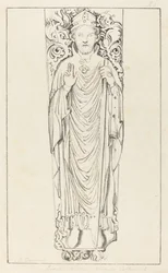 Piispa Wulstan Worcesterin katedraalissa