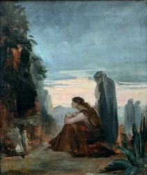 Les Myrrhophores - Myrrhbearers par Marie Bashkirtseff - Bashkirtseva, Maria Konstantinovna (1860-1884)