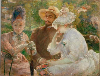 Sevresin terassilla Fantin-Latourin kanssa