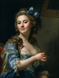 "Omamuotokuva" Marie-Gabrielle Capetin (1761-1818) maalaus 1783 National Museum of Western Art, Tokio Japani