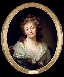 Omakuva. Marie Genevieve Bouliardin (1772-1819) maalaus