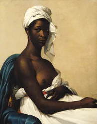 Mustan naisen muotokuva, 1799-1800