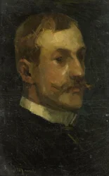 Adrian Pit (1860-1944). Alankomaiden historian ja taiteen museon johtaja Amsterdamissa