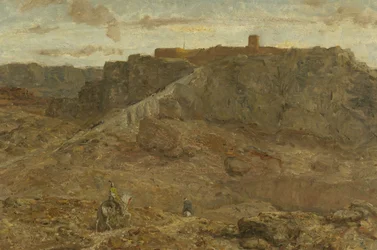 Vuoristoinen maisema Egyptissä
