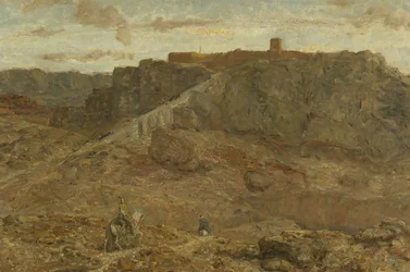 Vuoristoinen maisema Egyptissä