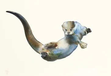Hunter, 2014, (akvarelli paperille)