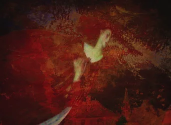 Huhtikuun noita, 2015 (sekatekniikka)