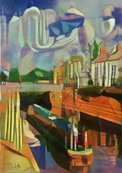 kanavalaiva Trentin sulussa - de chirico