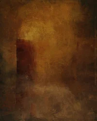 tyhjä huone, Elvastonin linna (sekatekniikka)