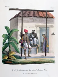 Rannekorukauppias, 1828