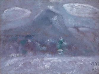 Katahdin-vuori, lumimyrsky