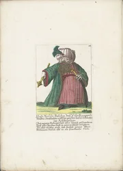 De dwerg Hali Nasili Pasha, noin 1710 Hali Nasili Pasha, hänen veljensä Visir Knupperli, kuvernööri suurella Schmeksin saarella Arsipelagossa (otsikko esineessä) Il Callotto resurcitato tai vastikään kalustettu pieni kaappi (sarjan nimi)