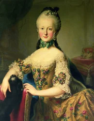 Habsburg-Lothringenin arkkiherttuatar Maria Elisabeth (1743-1808), Itävallan keisarinna Maria Teresian (1717-80) ja keisari Frans I:n (1708-65) kuudes lapsi