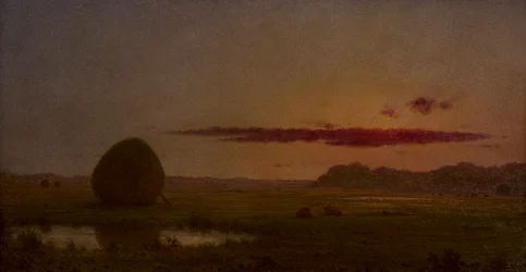Auringonlasku, Newburyport Meadows