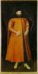 Stephan Bathory, Puolan kuningas (maalaus kankaalle)