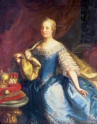 Itävallan keisarinna Maria Teresan muotokuva