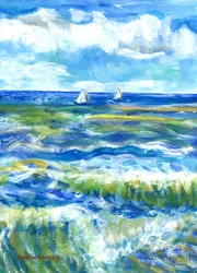 Saintes-Maries-de-la-Mer (Hommage ja Vincent van Gogh)