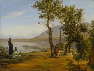 Figuurit pyhäkössä, Port Beyond (öljy kankaalle)