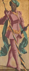 St Maurice (sisällä)
Pyhä Sebastian (ulkopuolella)
