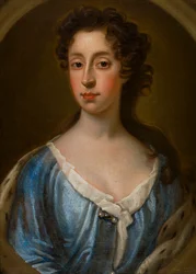 Muotokuva Ann Grenvillestä, Kingstonin kreivitärestä (1632/3-1699), n. 1653-1699 (öljy kankaalle)