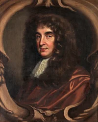 Muotokuva Charles Pauletista (noin 1625-1699), Duke of Bolton - maalaus Mary Beale (1632-1697), öljy kankaalle (76x63 cm)