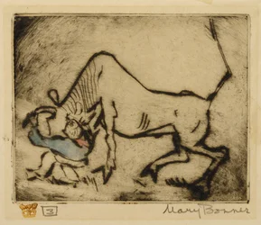 Bull-Dogging (käsinvärinen etsaus)