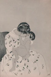 Äiti ja lapsi, noin 1890-luku, 1946