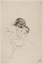 Äidin suudelma, 1890-1891.