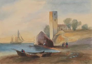 Nimetön maisema, 1876.