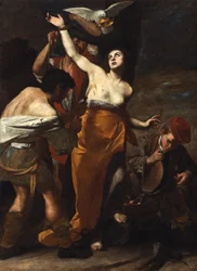 Pyhän Agathan marttyyrikuolema, noin 1619
