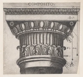 Rooman loiston peili: Ioninen pääkaupunki, n. 1537, n. 1537