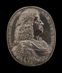 Fredrik III, 1609-1670, Tanskan ja Norjan kuningas 1648 [kannepuoli], n. 1648.