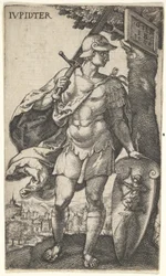 Jupiter teoksesta The Gods Who Presid Over the Planets, 1528.