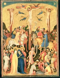 Golgata (öljy paneelille)