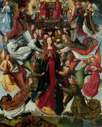 Maria, taivaan kuningatar, n. 14851500.
