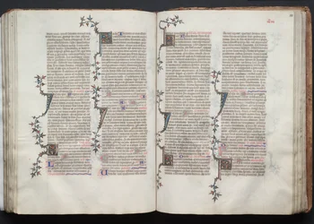 Gothan messali: Fol. 100r, Teksti, c. 1375.