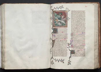 Gothan messali: Fol. 102v, teksti, c. 1375.