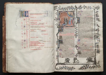 Gothan messali: Fol. 10v, teksti , c. 1375.