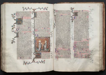 Gothan messukirja:  Fol. 114v, Pietari ja Paavali