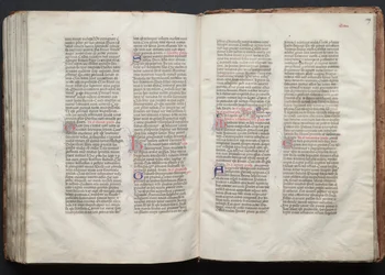 Gothan messali: Fol. 148v, teksti, c. 1375.