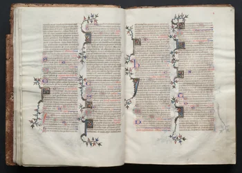 Gothan messali: Fol. 15r, Teksti , c. 1375.
