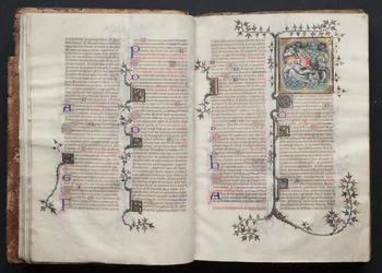 Gothan messali: Fol. 15v, teksti , c. 1375.
