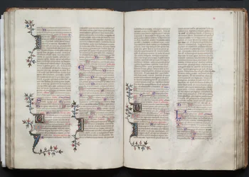 Gothan messali: Fol. 71r, Teksti, c. 1375.